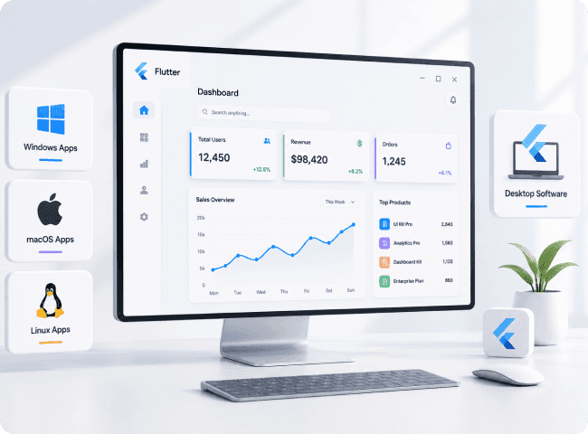 Flutter Desktop Applications